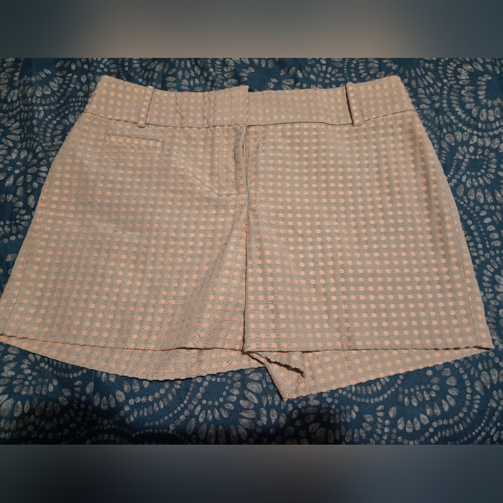 LOFT Size 2 Polka Dot Women's Shorts. Faux Pockets